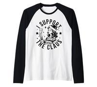 I Support The Claus Raglan Baseball Tee