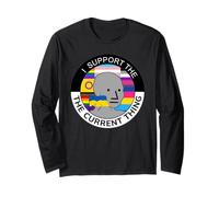 I Support The Current Thing LGBT Gay Say Gay Long Sleeve T-Shirt