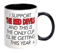 I Support The Red Devils Rugby League Mug - Gift for Salford Rugby Fan