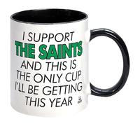 I Support The Saints Rugby Union Mug - Gift for Fan Supporter