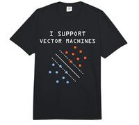 I Support Vector Machines Neural Network Machine Learning Comfort Colors Adult Heavyweight T-Shirt