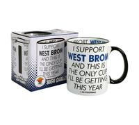 I Support West Brom and This is only Cup -Gift Boxed Mug Present idea for Fan Supporter
