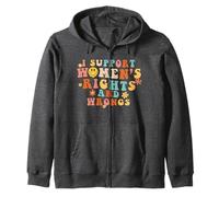 I Support Womens Rights And Wrongs Zip Hoodie