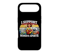 I Support Womens Sports Funny Cleaning Lady Housekeeping Case for iPhone Air