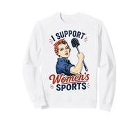 I Support Women's Sports, Unwearable Funny Feminism Sweatshirt