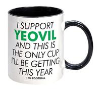I Support Yeovil Town and This is only Cup -Gift Boxed Mug Present idea for Fan Supporter