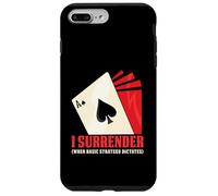 I Surrender When Basic Strategy Dictates Blackjack Player Case for iPhone 7 Plus/8 Plus