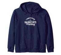 I Survive my Daughter's Wedding Zip Hoodie