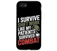 I Survive Shift Work Like My Patients Survived VA Nurse Case for iPhone SE (2020) / 7 / 8