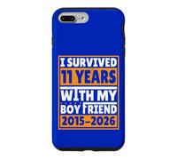 I Survived 11 Years With My Boyfriend 2015 2026 Anniversary Case for iPhone 7 Plus/8 Plus