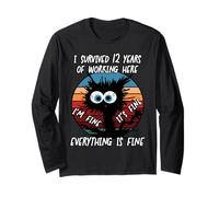 I Survived 12 Years of Working Here Long Sleeve T-Shirt