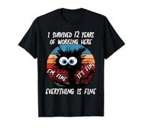 I Survived 12 Years of Working Here T-Shirt