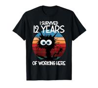 I Survived 12 Years of Working Here T-Shirt