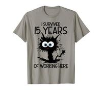 I Survived 15 Years Of Working Here T-Shirt