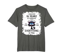 I Survived 16 Years Of Marriage T-Shirt