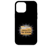 I Survived 2026 Tax Season Funny Accountant Preparer Relief Case for iPhone 12 Pro Max