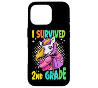 I Survived 2nd Grade Graduation Unicorn Last Day Of School Case for iPhone 16 Pro