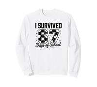 I Survived 67 Days of School Funny Soccer Sweatshirt