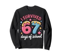 I Survived 67 Days of School Funny Student Back to School Sweatshirt