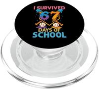 I Survived 67 Days of School Ice Cream Baseball Six Seven PopSockets PopGrip for MagSafe