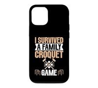 I Survived a Family Croquet Game Croquet Case for iPhone 12/12 Pro