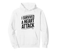 I Survived A Heart Attack Warrior Heartbeat Pullover Hoodie