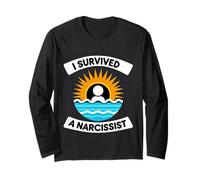 I Survived A Narcissist Divorce Recovery ---- Long Sleeve T-Shirt