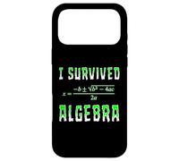 I Survived Algebra Math Class School Case for iPhone 17 Pro Max