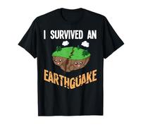 I Survived an Earthquake Gift Geology Teacher T-Shirt