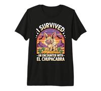 I Survived an Encounter with El Chupacabra Premium T-Shirt