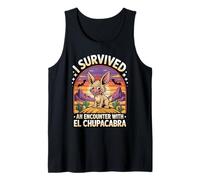 I Survived An Encounter With El Chupacabra Tank Top
