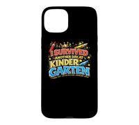 I Survived another Day Teacher Funny Teaching School Gift Case for iPhone 15 Plus