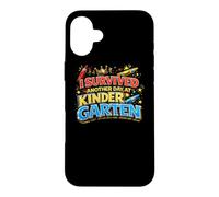 I Survived another Day Teacher Funny Teaching School Gift Case for iPhone 16 Plus