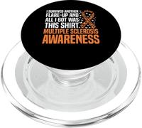 I Survived Another Flare Up MS Multiple Sclerosis Awareness PopSockets PopGrip for MagSafe