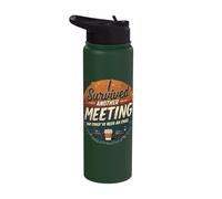 I Survived Another Meeting That Could've Been an Email Stainless Steel Insulated Water Bottle