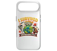 I Survived Another News Cycle Funny Chaos Case for iPhone Air