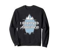 I Survived Antarctica Continent Expedition Antarctica Sweatshirt