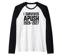 I Survived Apush 2026-2027 AP US History I Survived Apush Raglan Baseball Tee