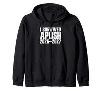 I Survived APUSH 2026-2027 AP US History I Survived APUSH Zip Hoodie