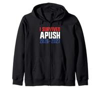 I Survived APUSH 2026-2027 AP US History I Survived APUSH Zip Hoodie