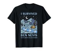 I Survived Ben Nevis Scotland Hiking Adventure Gift T-Shirt