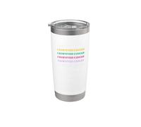 I Survived Cancer Nothing Scares Me Retro Graphic Fight Stainless Steel Insulated Tumbler