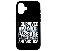 I Survived Drake Passage To From Antarctica Survivor Case for iPhone 16