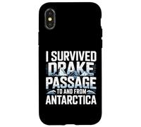 I Survived Drake Passage To From Antarctica Survivor Case for iPhone X/XS