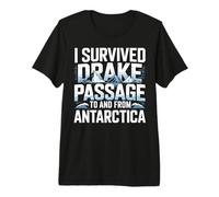 I Survived Drake Passage to from Antarctica Survivor Premium T-Shirt
