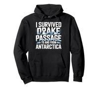 I Survived Drake Passage To From Antarctica Survivor Pullover Hoodie