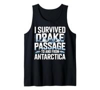 I Survived Drake Passage to from Antarctica Survivor Tank Top