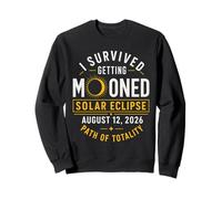 I Survived Getting Mooned Solar Eclipse August 12 2026 Sweatshirt