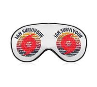I Survived Hurricane Ian Sleep Masks Eye Cover Blackout with Adjustable Elastic Strap Night Blindfold for Women Men Yoga Travel Nap