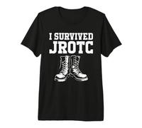 I Survived JROTC Student Military Cadet ROTC Premium T-Shirt
